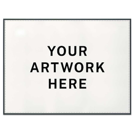 United Visual Products Drop-In Shadowbox, 18"x24", Walnut/Deep Bu UVSB1824-WALNUT-DBURGU
